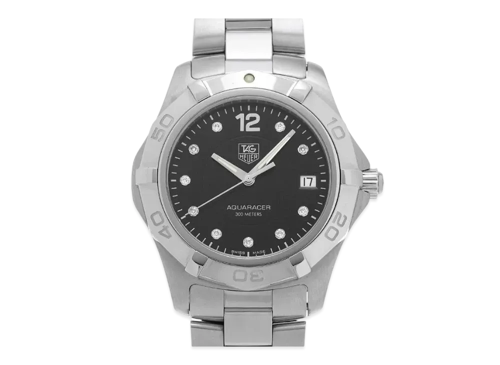 TAG Heuer Aquaracer Quartz "Black/Stainless Steel/Silver"