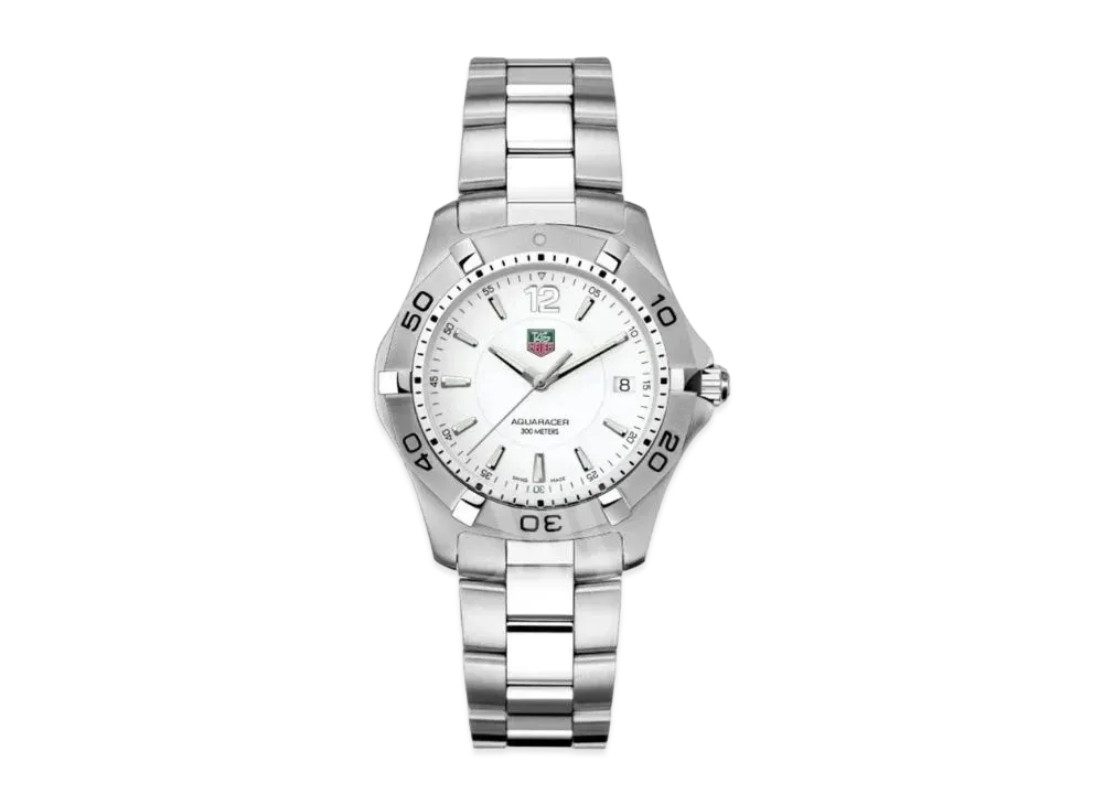 TAG Heuer Aquaracer Quartz "White/Stainless Steel/Silver"