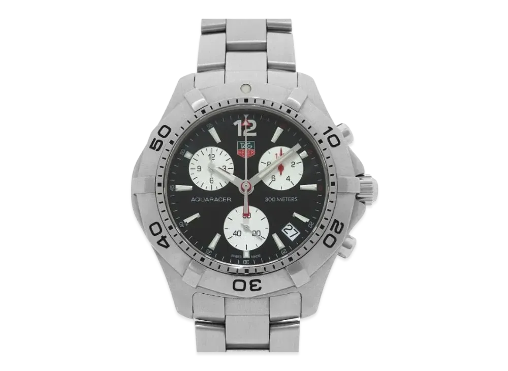 TAG Heuer Aquaracer Chronograph Quartz "Black/Stainless Steel/Silver"