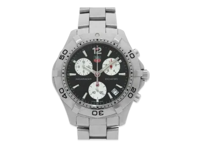 TAG Heuer Aquaracer Chronograph Quartz "Black/Stainless Steel/Silver"