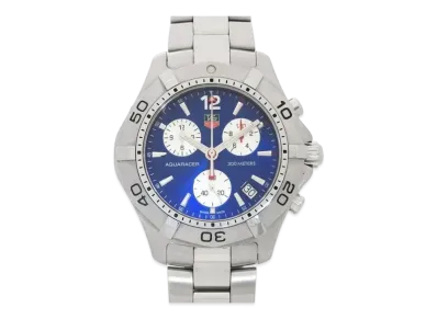 TAG Heuer Aquaracer Chronograph Quartz "Blue/Stainless Steel/Silver"