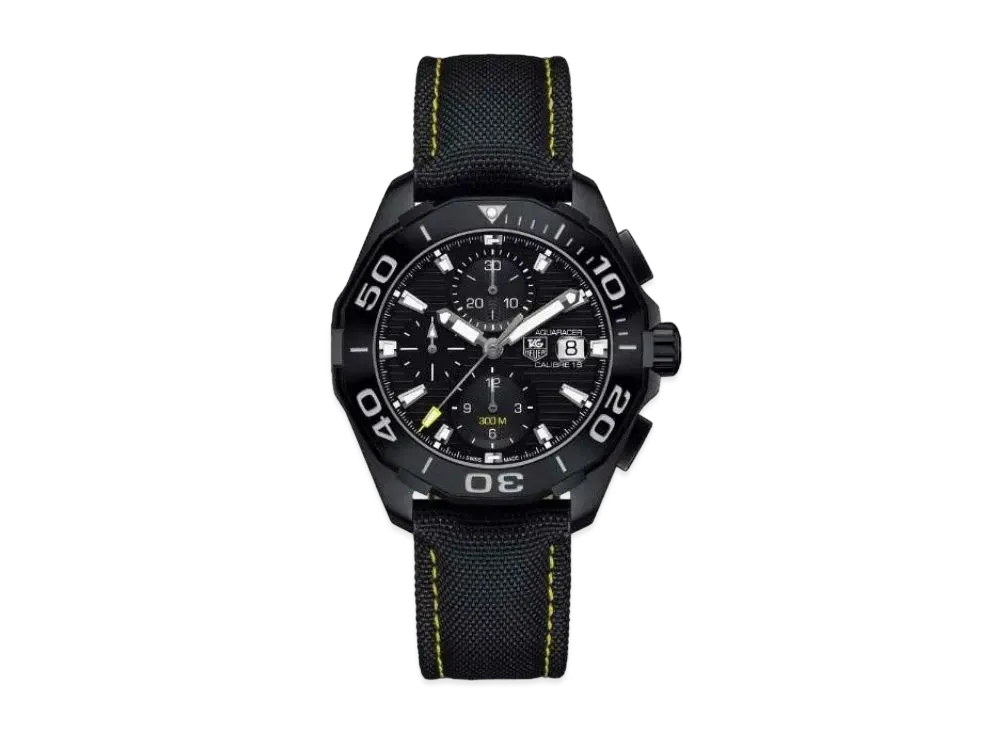 TAG Heuer Aquaracer Caliber 16 Chronograph "Black/Titanium"