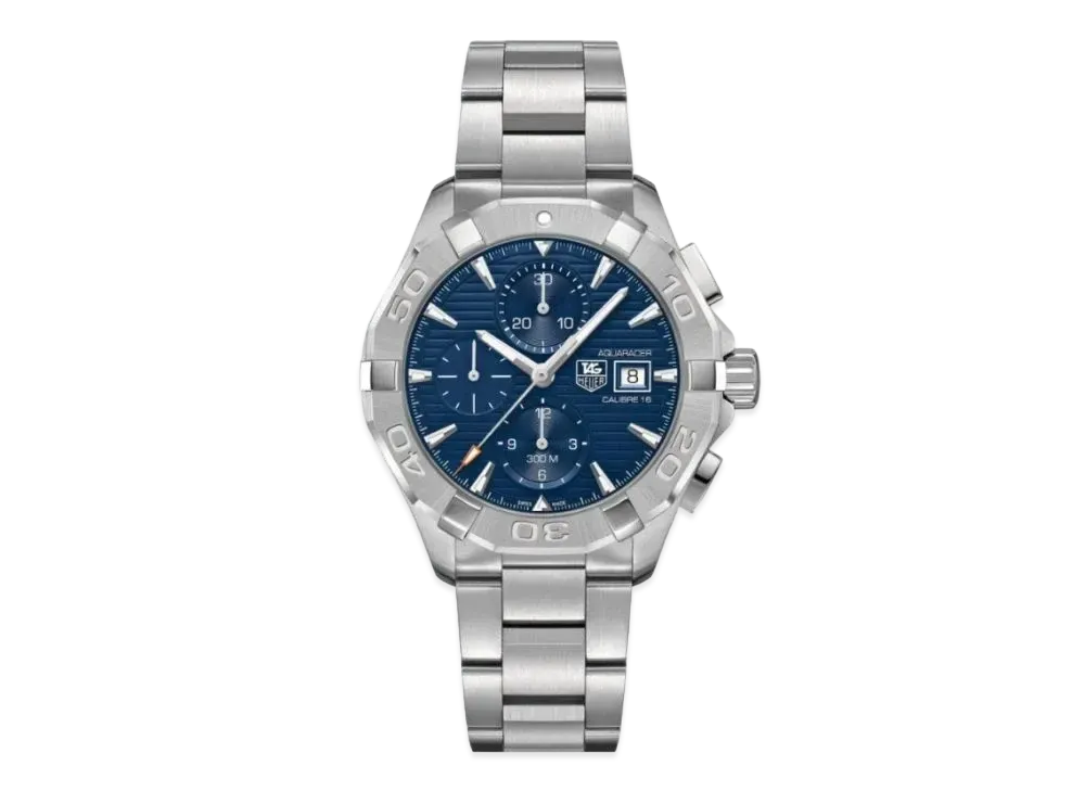 TAG Heuer Aquaracer Caliber 16 Chronograph "Blue/Stainless Steel/Silver"