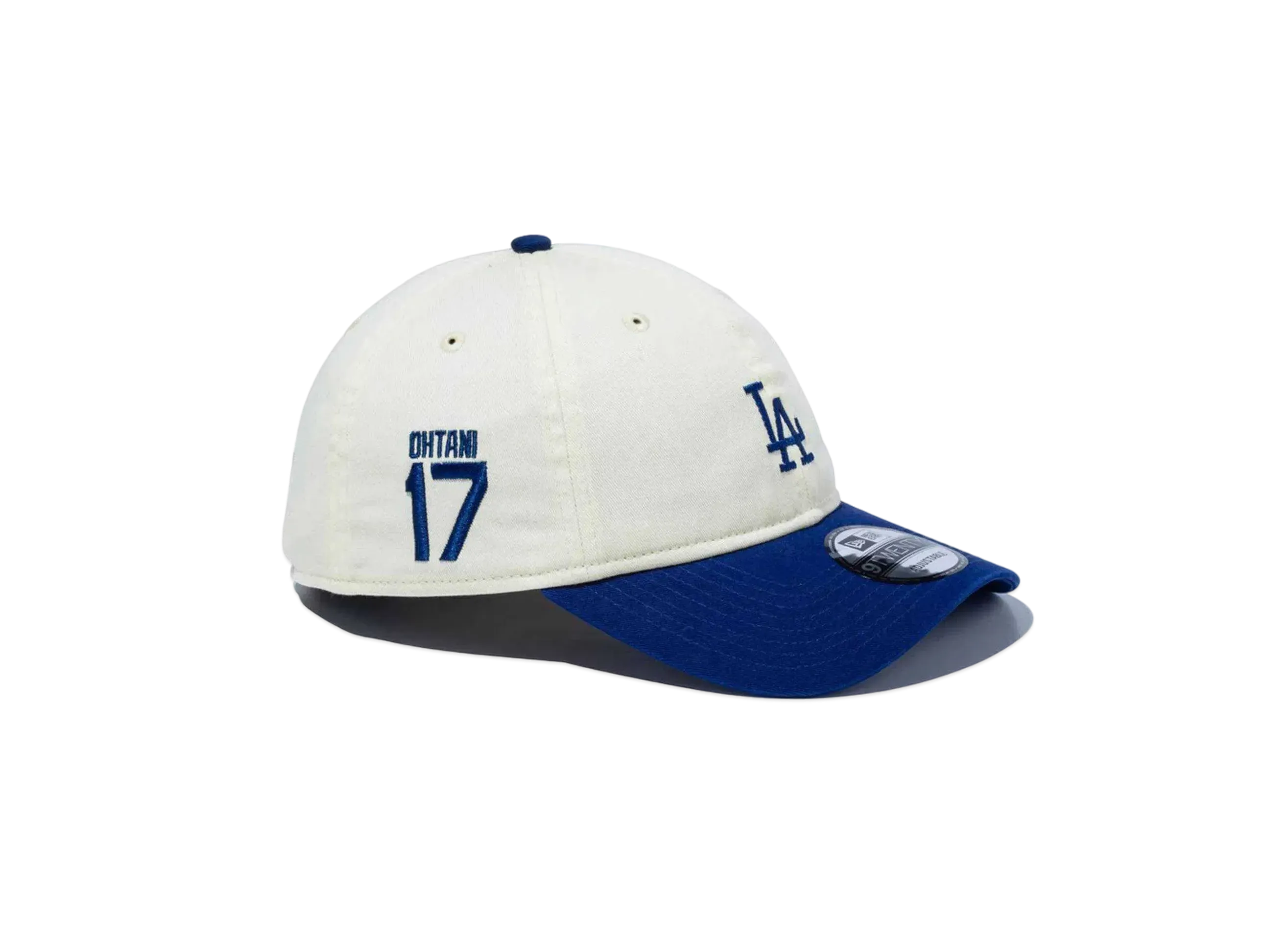 NEW ERA 9Twenty MLB Player Name & Number Los Angeles Dodgers "Chrome/Dark Royal"