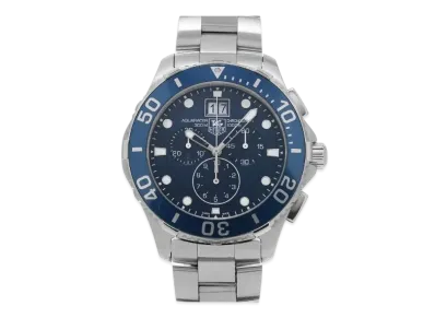 TAG Heuer Aquaracer Chronograph Quartz "Blue/Stainless Steel/Silver"