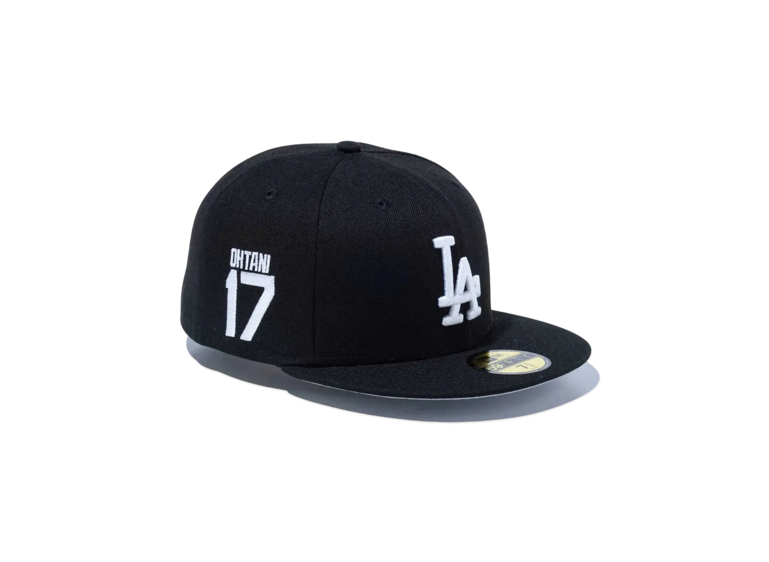 NEW ERA 59Fifty MLB Player Name & Number Los Angeles Dodgers "Black"