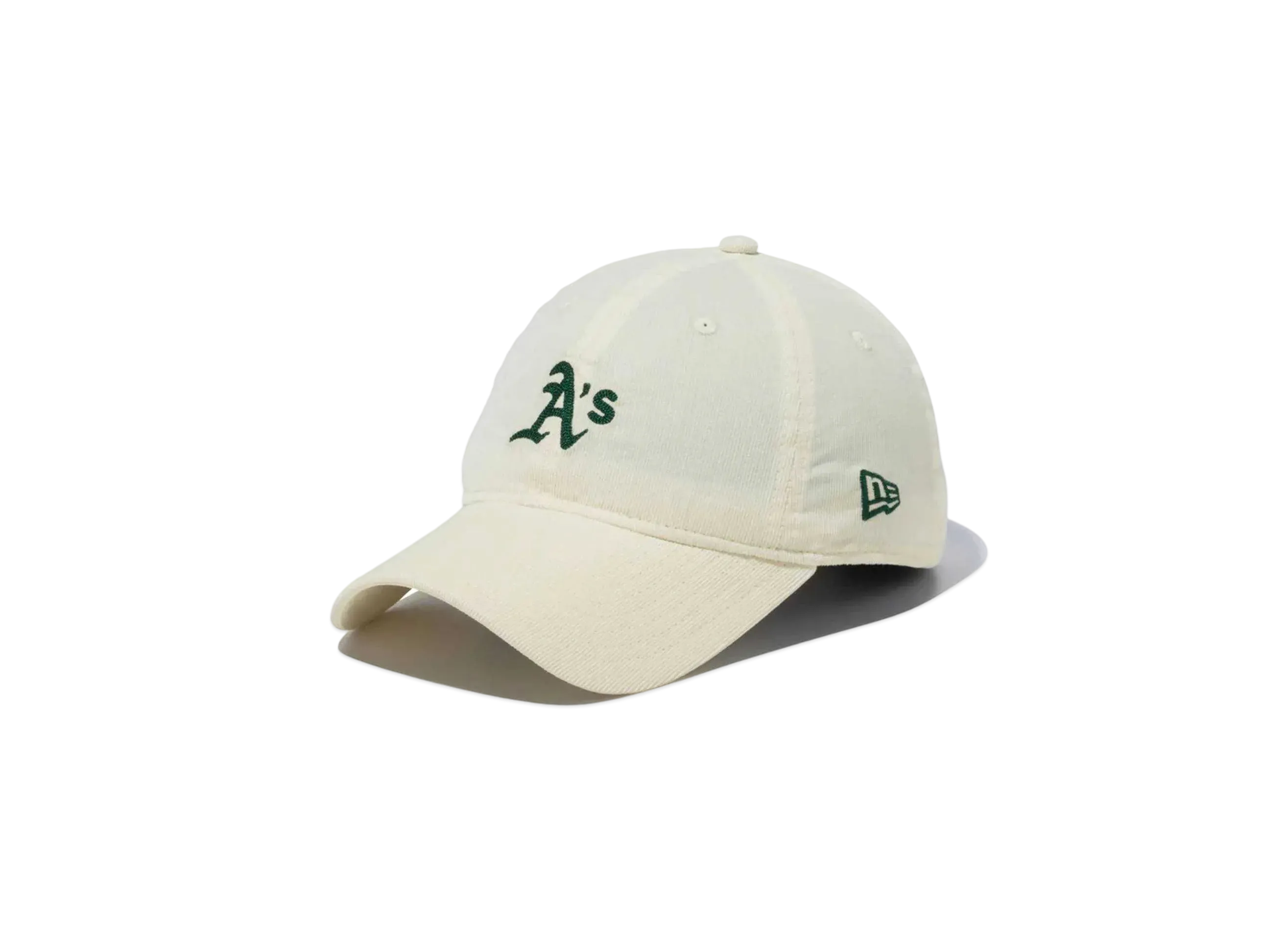 NEW ERA 9Twenty MLB Summer Corduroy Oakland Athletics "Chrome White"