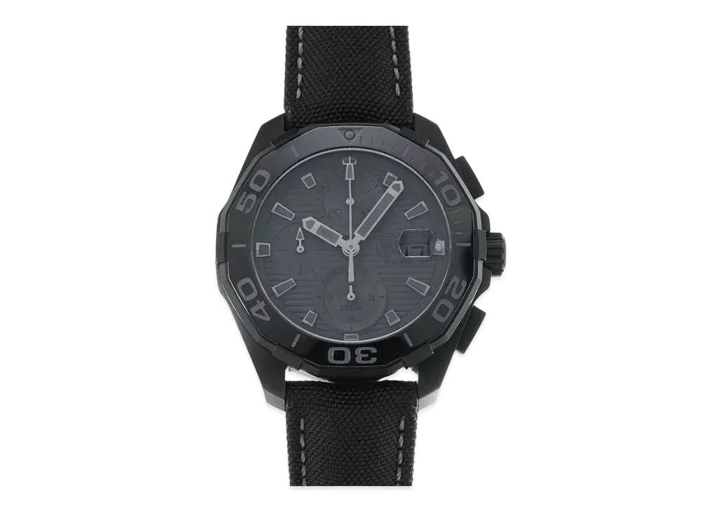 TAG Heuer Aquaracer Caliber 16 Chronograph Black Phantom "Gray/Titanium/Black"