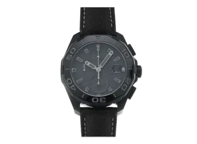 TAG Heuer Aquaracer Caliber 16 Chronograph Black Phantom "Gray/Titanium/Black"