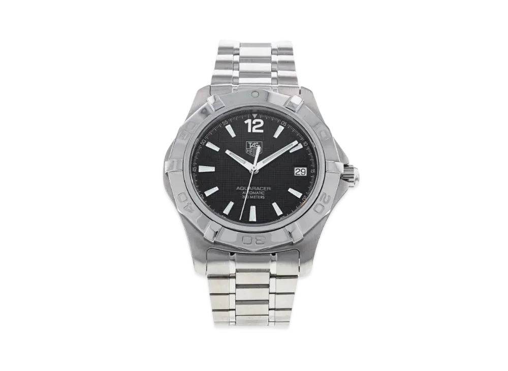 TAG Heuer Aquaracer Caliber 5 "Black/Stainless Steel/Silver"