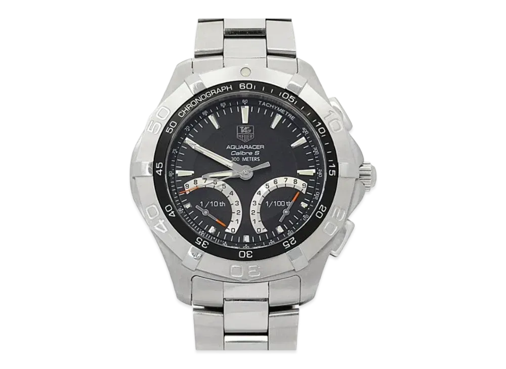 TAG Heuer Aquaracer Caliber S "Black/Stainless Steel/Silver"