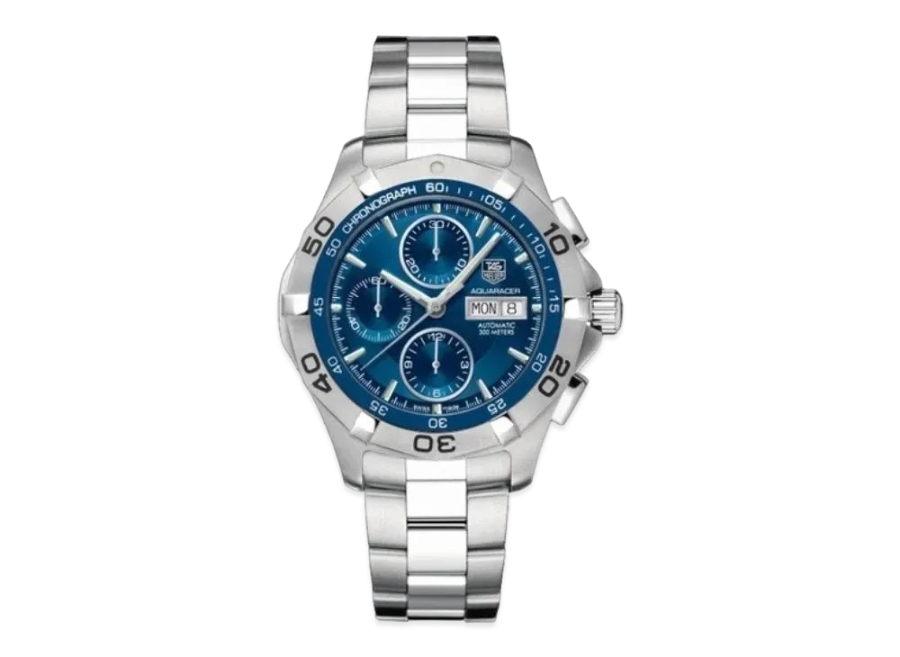 TAG Heuer Aquaracer Caliber 16 Chronograph "Blue/Stainless Steel/Silver"