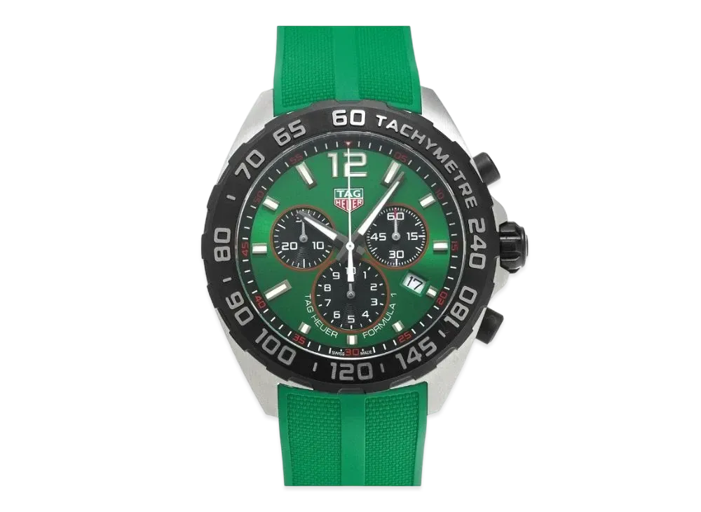 TAG Heuer Formula 1 Quartz Chronograph "Green/Stainless Steel"
