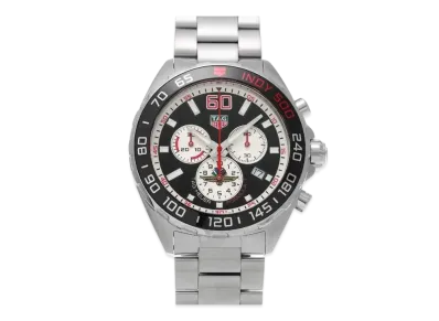 TAG Heuer Formula 1 Quartz Chronograph Indy 500 "Black/Silver/Stainless Steel/Silver"