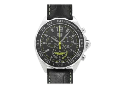 TAG Heuer Formula 1 Quartz Chronograph Aston Martin "Black/Stainless Steel"