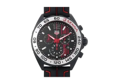 TAG Heuer Formula 1 Ayrton Senna Special Edition Chronograph "Black/Stainless Steel"