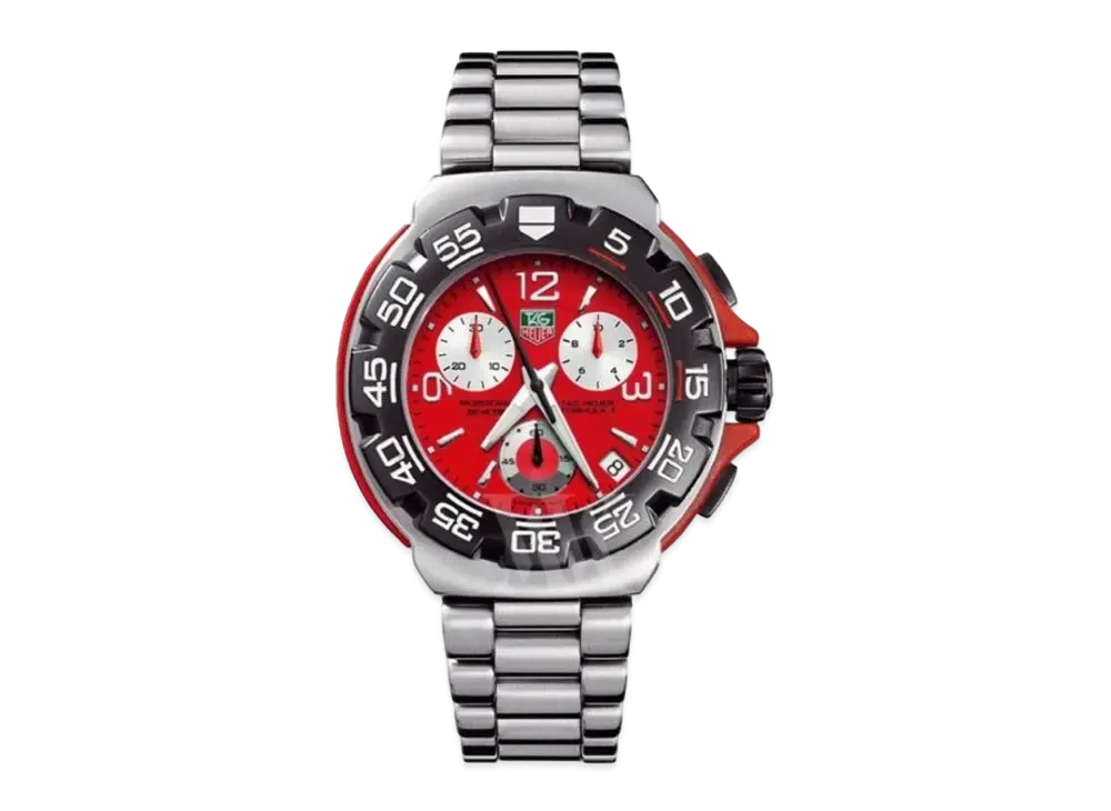 TAG Heuer Formula 1 Chronograph "Red/Stainless Steel/Silver"