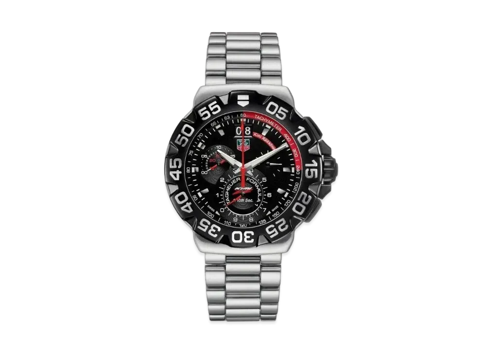 TAG Heuer Formula 1 Kimi Raikkonen Limited Edition "Black/Stainless Steel/Silver"