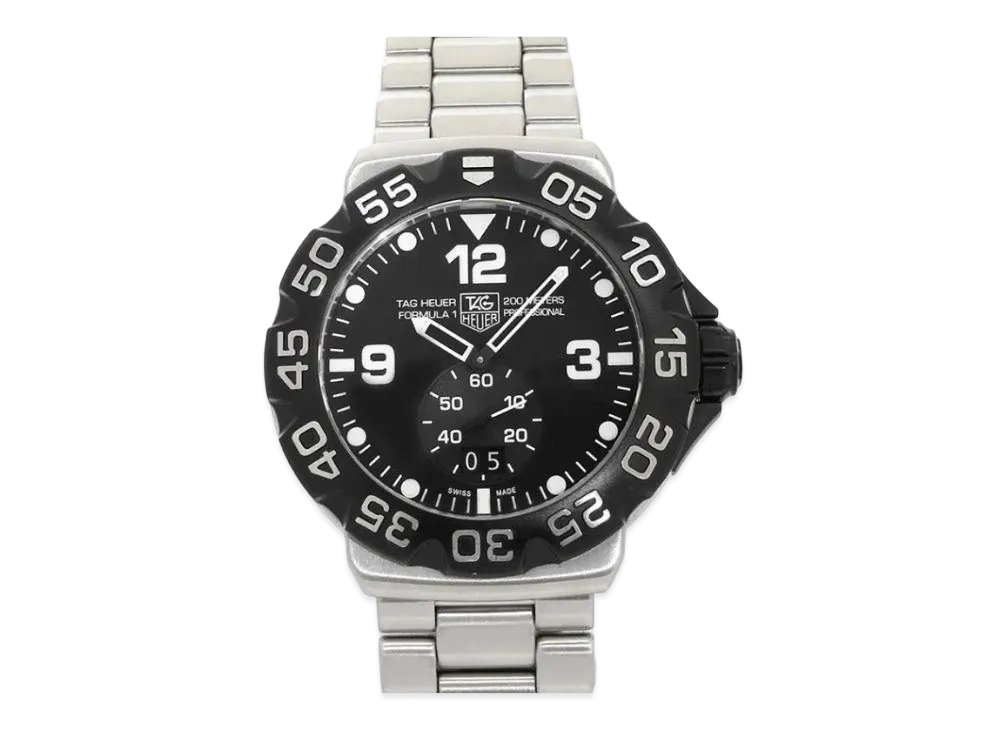 TAG Heuer Formula 1 Grand Date "Black/Stainless Steel/Silver"
