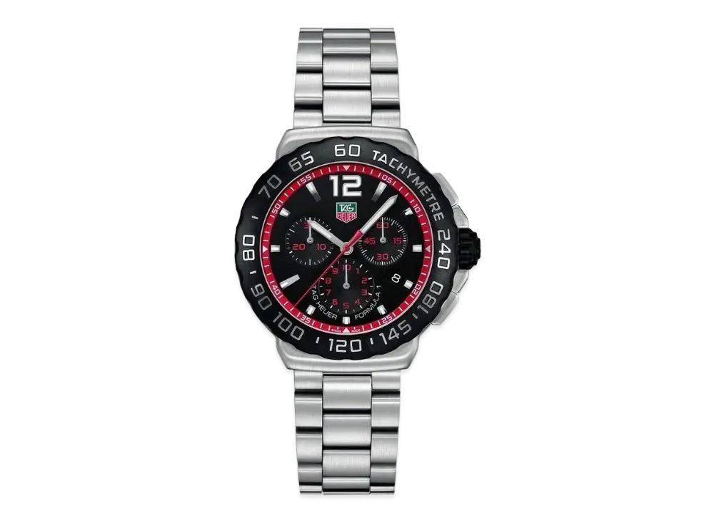 TAG Heuer Formula 1 Quartz Chronograph "Black/Stainless Steel/Silver"
