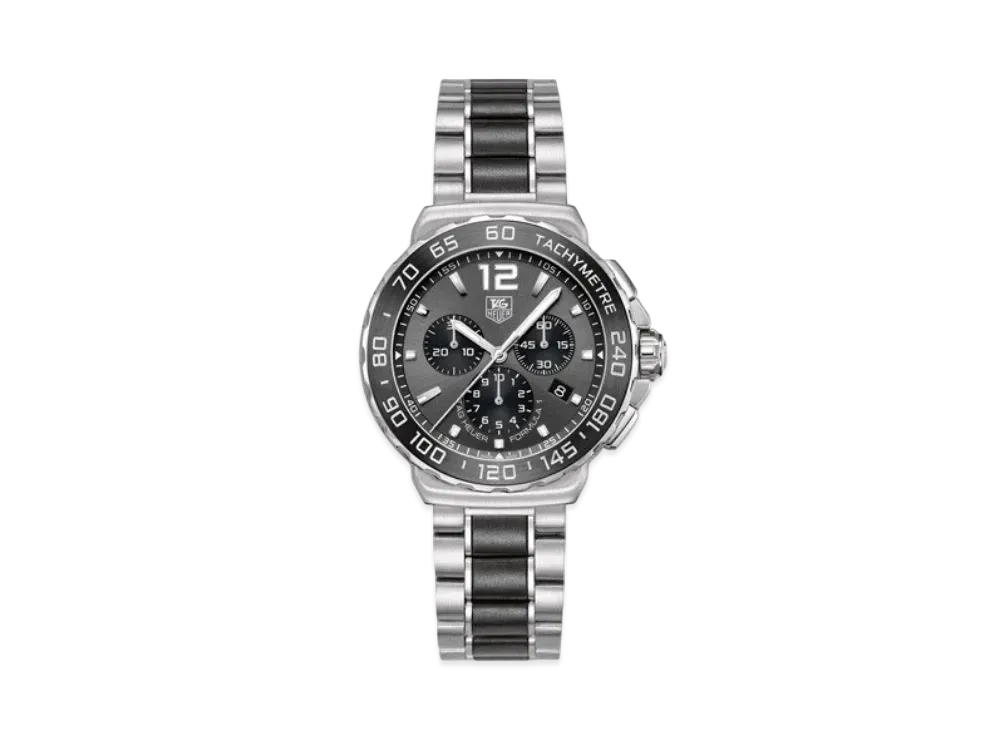 TAG Heuer Formula 1 Quartz Chronograph "Grey/Black/Stainless Steel/Silver"