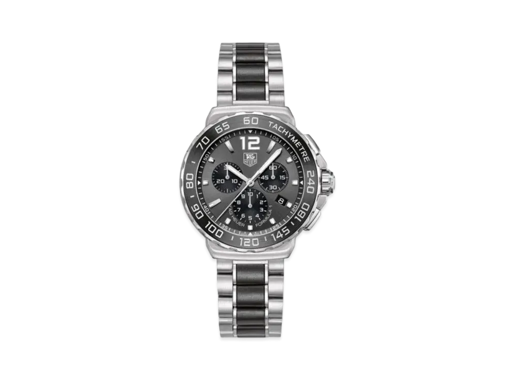 TAG Heuer Formula 1 Quartz Chronograph "Grey/Black/Stainless Steel/Silver"