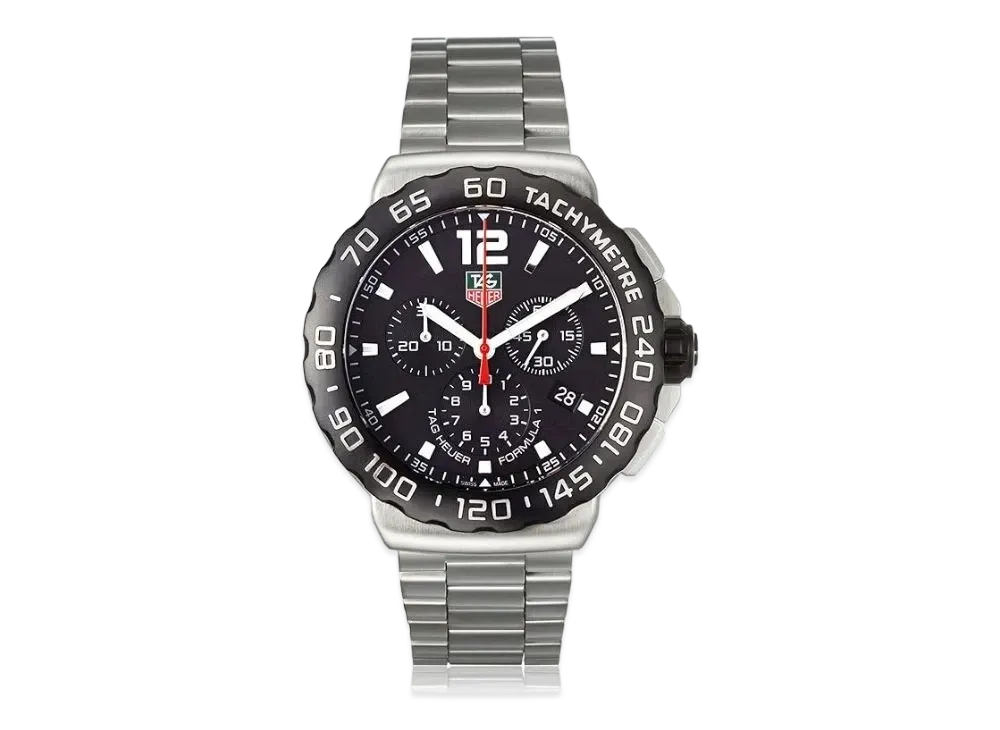 TAG Heuer Formula 1 Quartz Chronograph "Black/Stainless Steel/Silver"