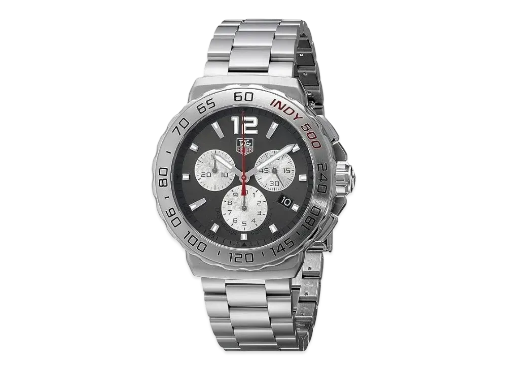TAG Heuer Formula 1 Chronograph Indy 500 "Gray/Stainless Steel/Silver"