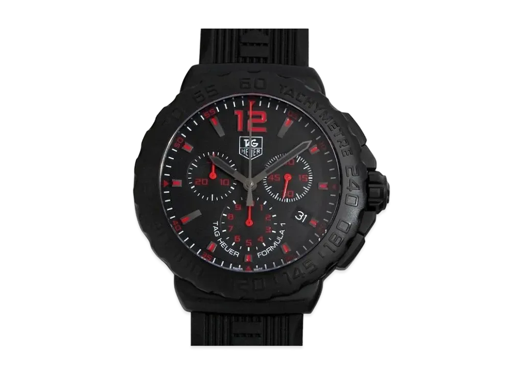 TAG Heuer Formula 1 Chronograph Full Black "Black/Stainless Steel"