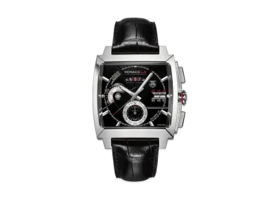 TAG Heuer Monaco LS Caliber 12 Chronograph "Black/Stainless Steel"