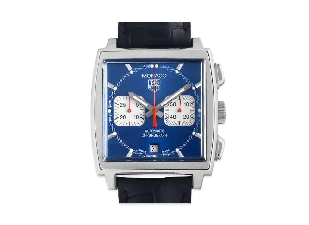 TAG Heuer Monaco Steve McQueen "Blue/Stainless Steel/Black"
