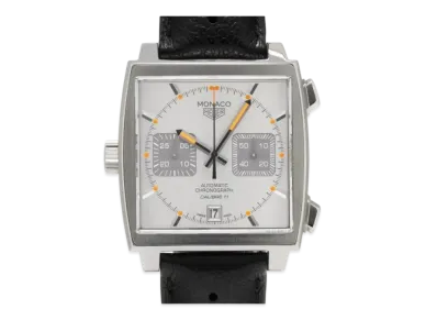 TAG Heuer Monaco Caliber 11 Chronograph "Silver/Gray/Stainless Steel/Black"