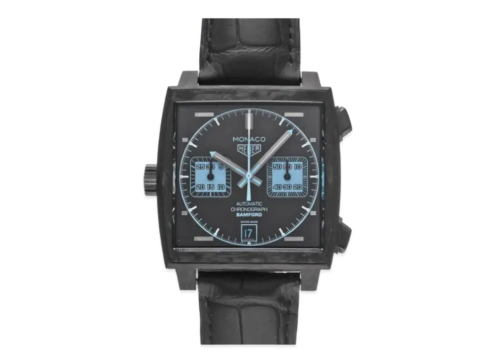 TAG Heuer Monaco Caliber 11 Chronograph Bamford "Black/Carbon"
