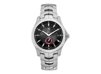 TAG Heuer Link Tiger Woods Model "Black/Stainless Steel/Silver"