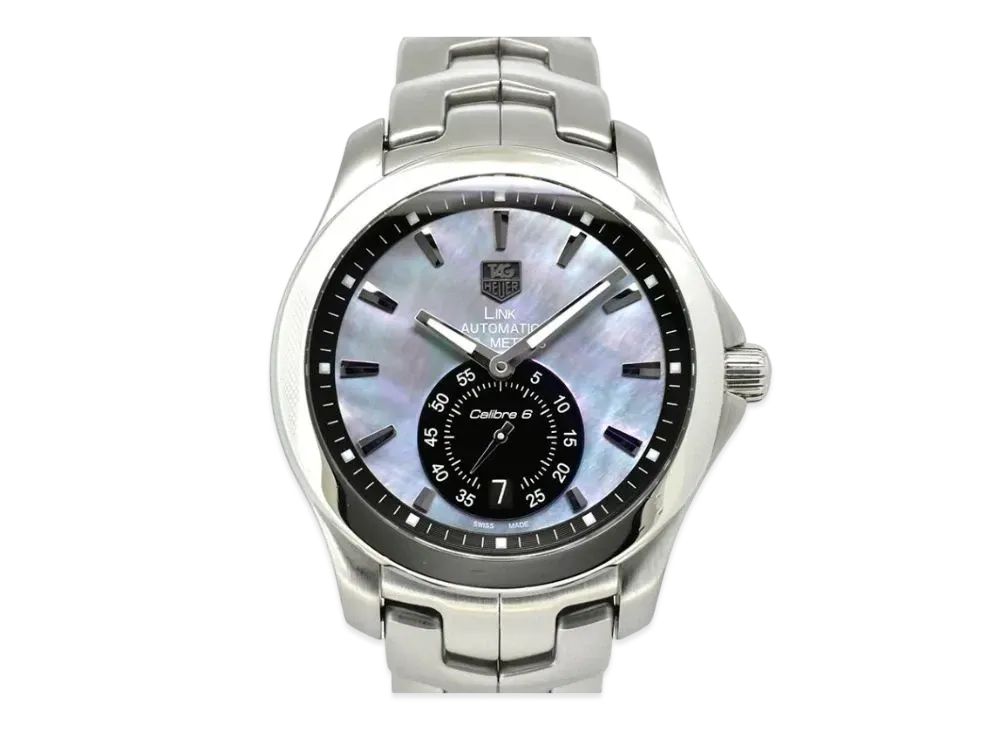 TAG Heuer Link Caliber 6 "Black/Stainless Steel/Silver"