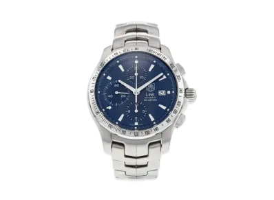 TAG Heuer Link Chronograph "Navy/Stainless Steel/Silver"