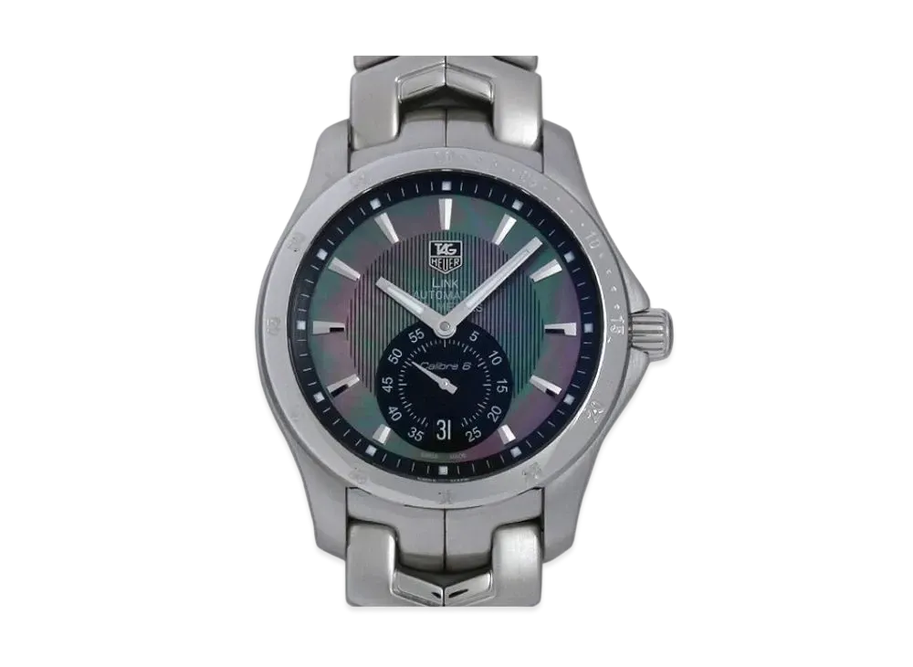 TAG Heuer Link Moon Pearl Japan Exclusive 350 "Black/Stainless Steel/Silver"