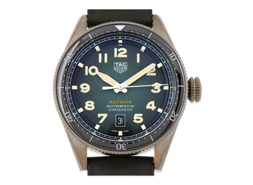 TAG Heuer Autavia Caliber 5 Chronometer "Green/Bronze/Black"