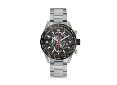 TAG Heuer Carrera Caliber Heuer 01 Chronograph "Brown/Stainless Steel"