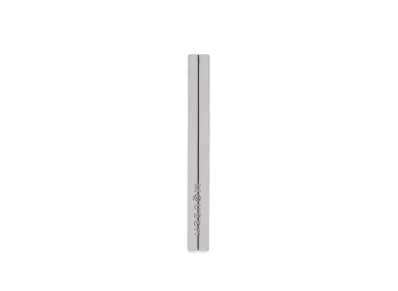 Alexander McQUEEN Crossbar Earrings "Palladium"