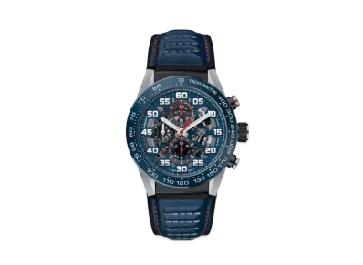 TAG Heuer Carrera Caliber Heuer 01 Chronograph Red Bull Racing "Blue/Stainless Steel"