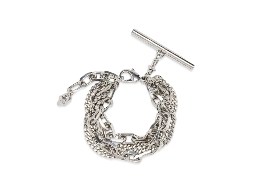 Alexander McQUEEN Sling Bracelet "Palladium"
