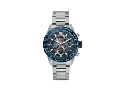 TAG Heuer Carrera Caliber Heuer 01 Chronograph "Blue/Stainless Steel"