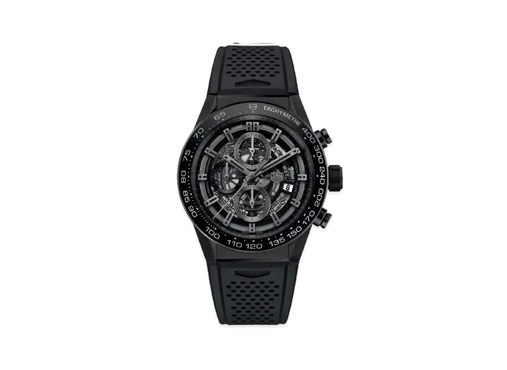 TAG Heuer Carrera Caliber Heuer 01 Chronograph "Black/Ceramic"