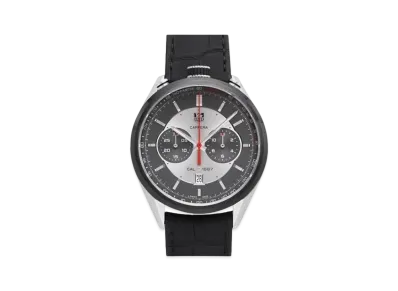 TAG Heuer Carrera Chronograph Caliber 1887 Jack Heuer Limited Model "Silver/Gray/Stainless Steel/Titanium"