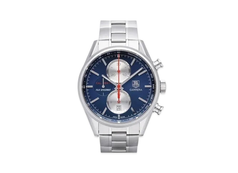 TAG Heuer Carrera 1887 Chronograph Fuji-Speedway Limited Edition 400 "Blue/Stainless Steel"