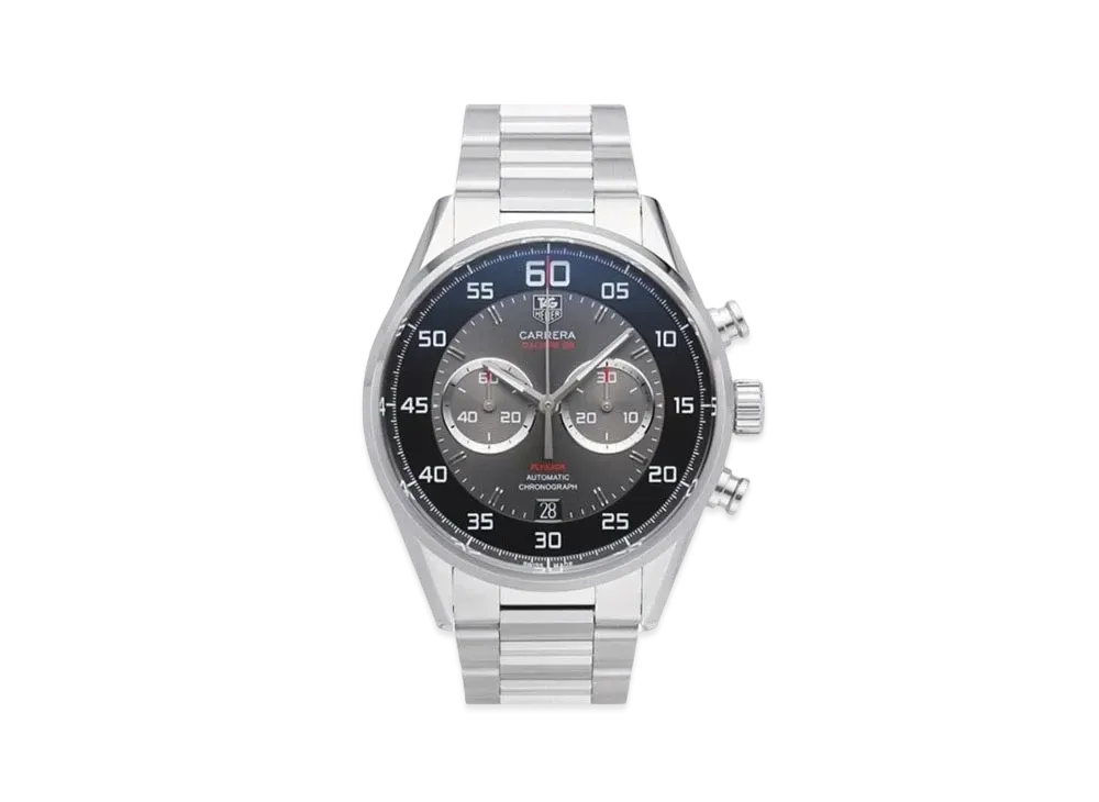TAG Heuer Carrera Caliber 36 Chronograph Flyback "Gray/Black/Stainless Steel"