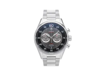 TAG Heuer Carrera Caliber 36 Chronograph Flyback "Gray/Black/Stainless Steel"