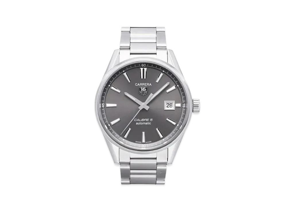 TAG Heuer Carrera Caliber 5 "Black/Stainless Steel"
