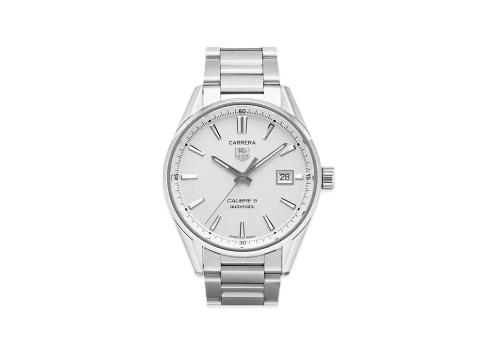 TAG Heuer Carrera Caliber 5 "Black/Stainless Steel"